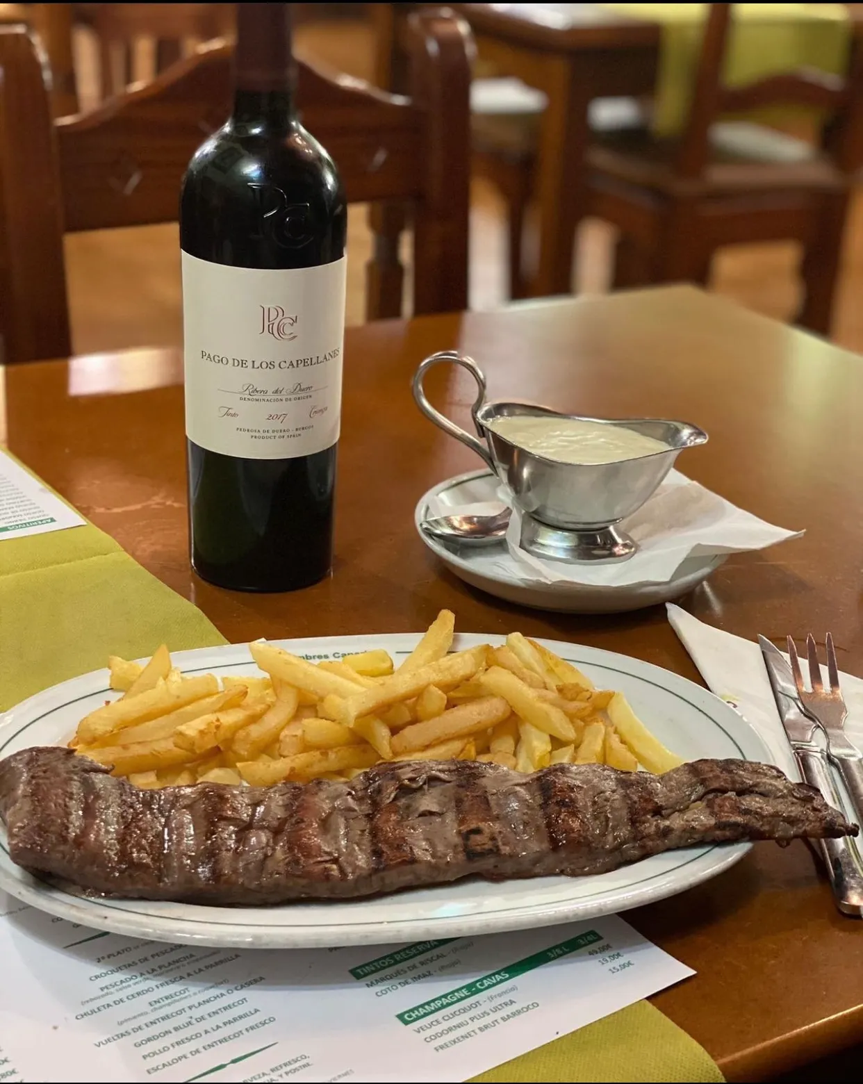 Restaurante Grill Cumbres Canarias carnes